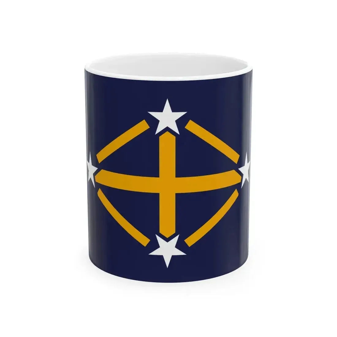 Flag of Imperial Japanese Antarctic Expedition - White Coffee Mug 11oz - Go Mug Yourself