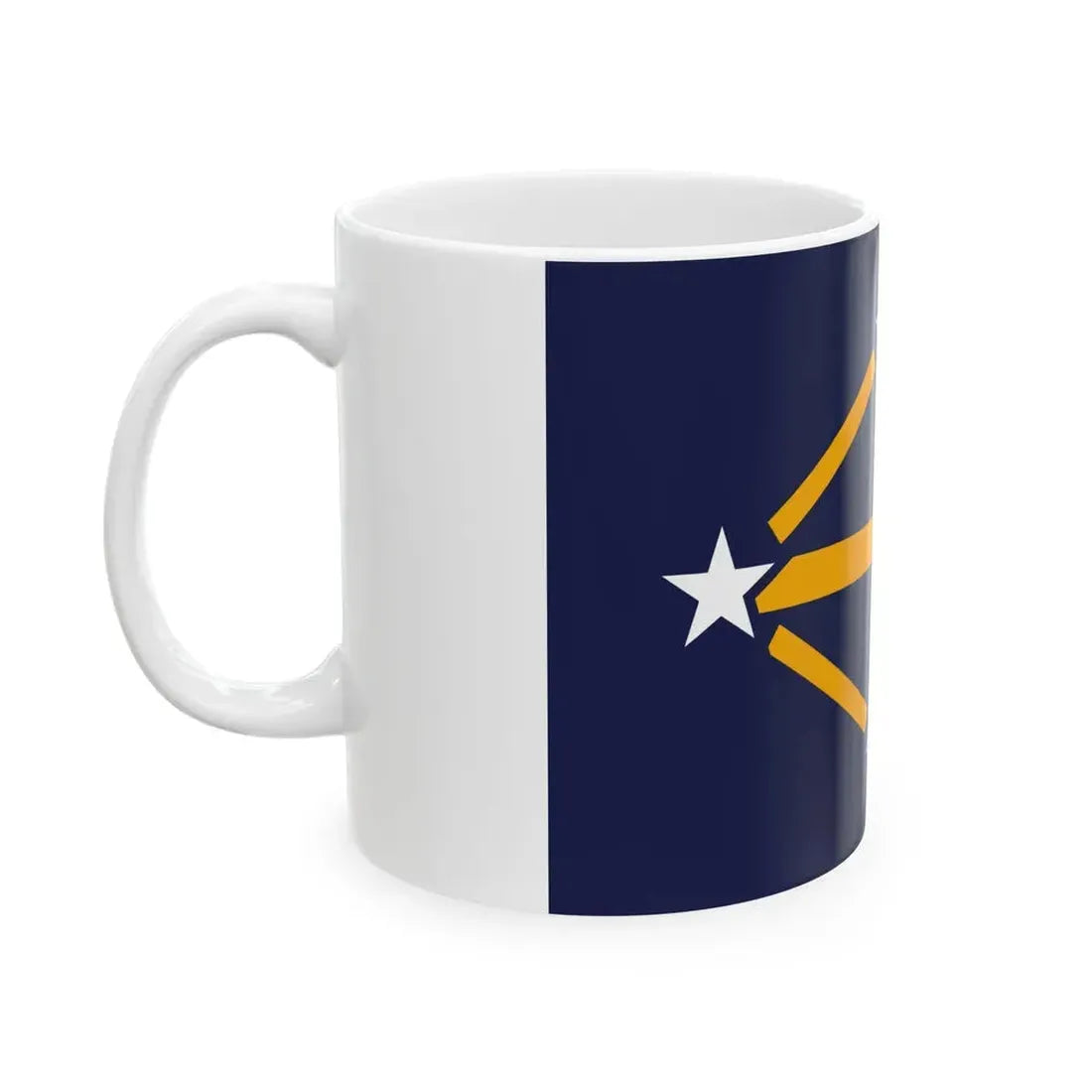 Flag of Imperial Japanese Antarctic Expedition - White Coffee Mug - Go Mug Yourself
