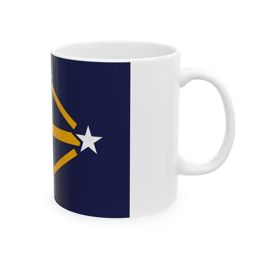 Flag of Imperial Japanese Antarctic Expedition - White Coffee Mug - Go Mug Yourself