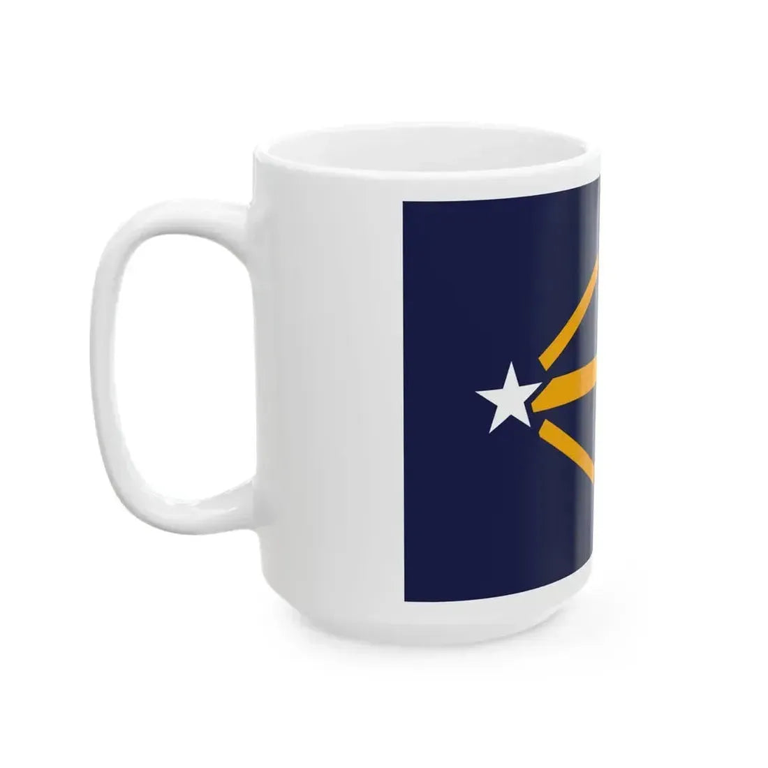 Flag of Imperial Japanese Antarctic Expedition - White Coffee Mug - Go Mug Yourself