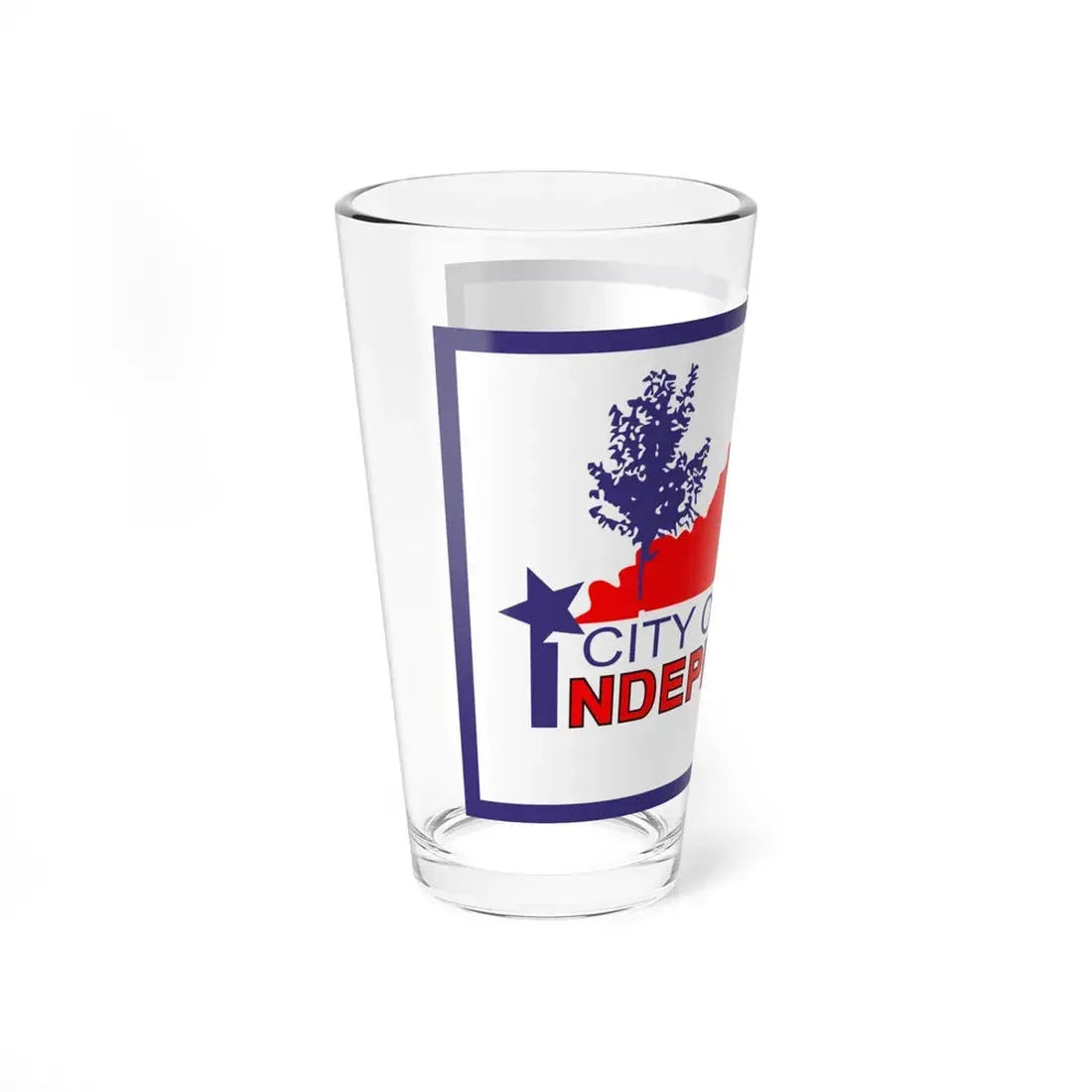 Flag of Independence Kentucky (United States) Pint Glass 16oz - Go Mug Yourself