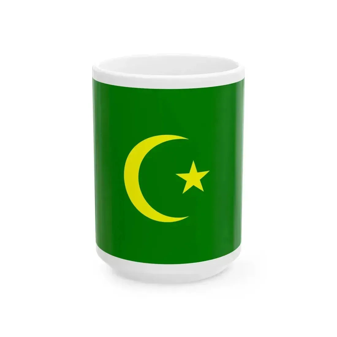 Flag of Independent Bosnia 1878 (Bosnia and Herzegovina) White Coffee Mug 15oz - Go Mug Yourself