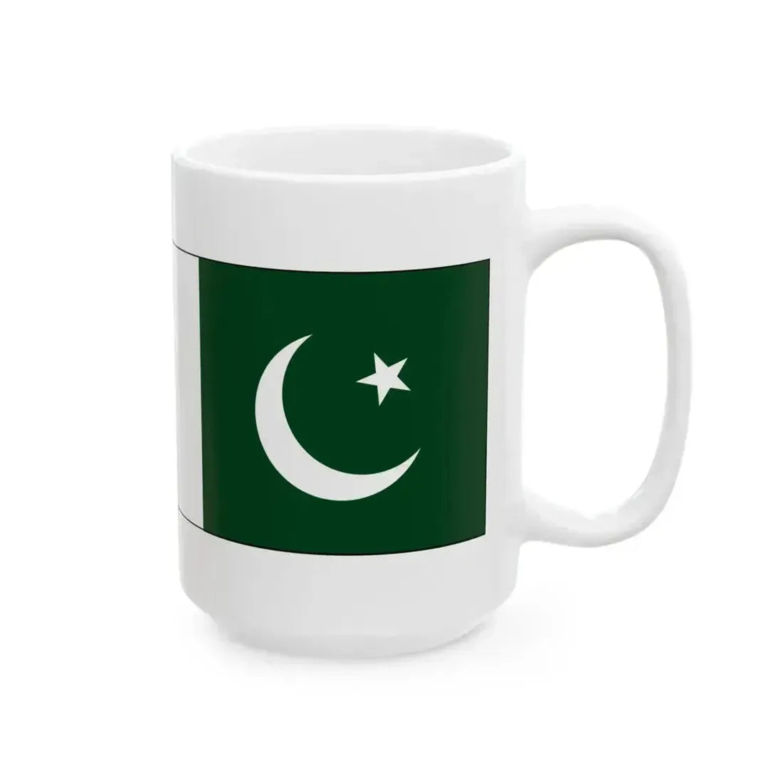 Flag of India--Pakistan (India) White Coffee Mug - Go Mug Yourself