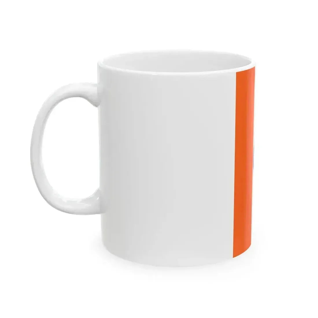 Flag of India vertical (India) White Coffee Mug - Go Mug Yourself
