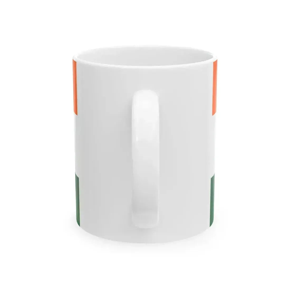 Flag of India Websafe (India) White Coffee Mug - Go Mug Yourself