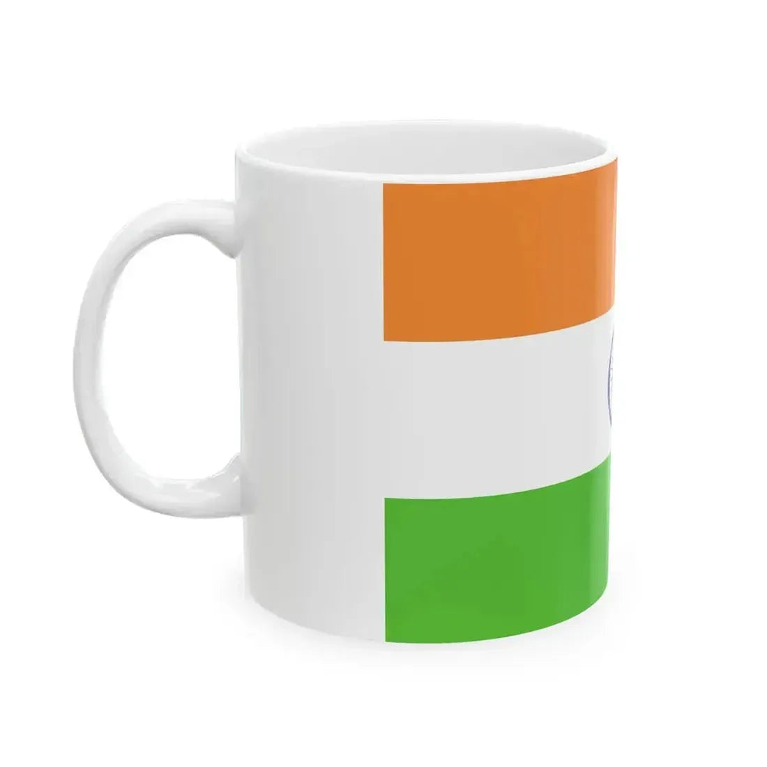 Flag of India WFB 2000 (India) White Coffee Mug - Go Mug Yourself