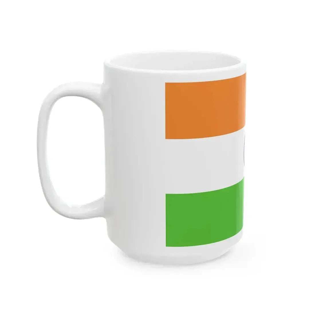 Flag of India WFB 2000 (India) White Coffee Mug - Go Mug Yourself