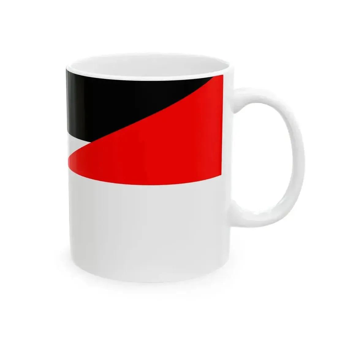 Flag of Indonesia and Palestine (Indonesia) White Coffee Mug - Go Mug Yourself