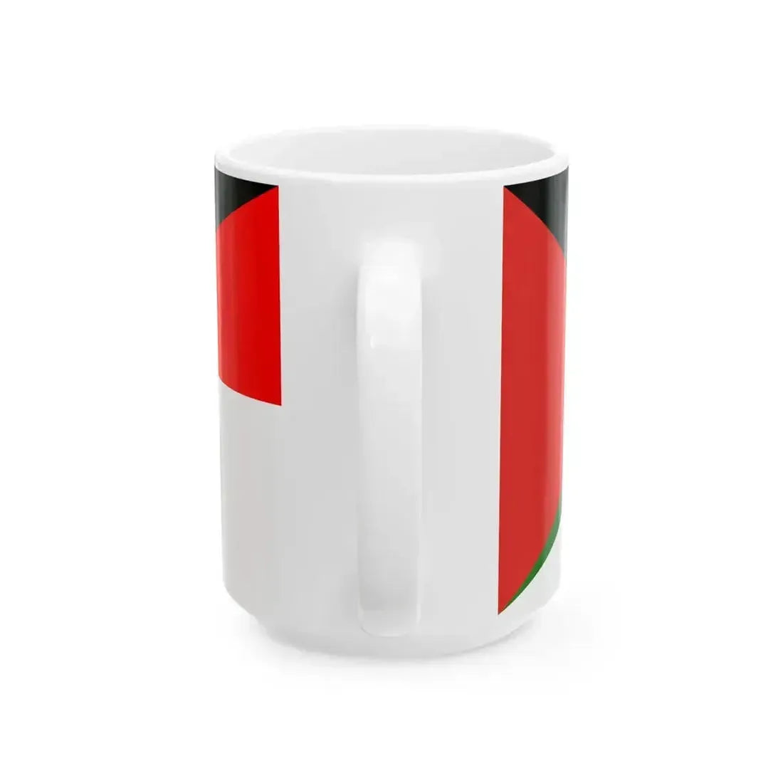 Flag of Indonesia and Palestine (Indonesia) White Coffee Mug - Go Mug Yourself