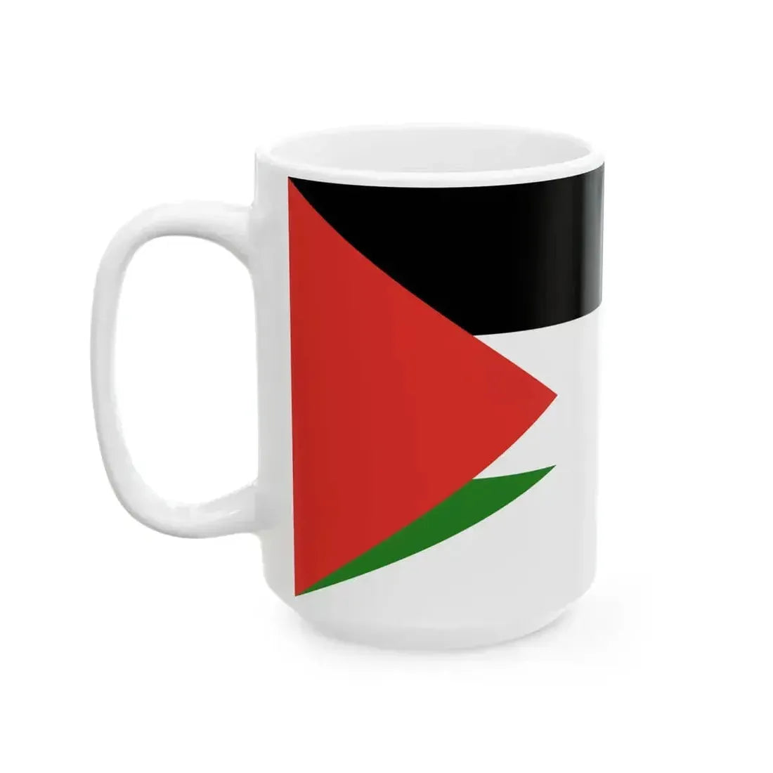 Flag of Indonesia and Palestine (Indonesia) White Coffee Mug - Go Mug Yourself