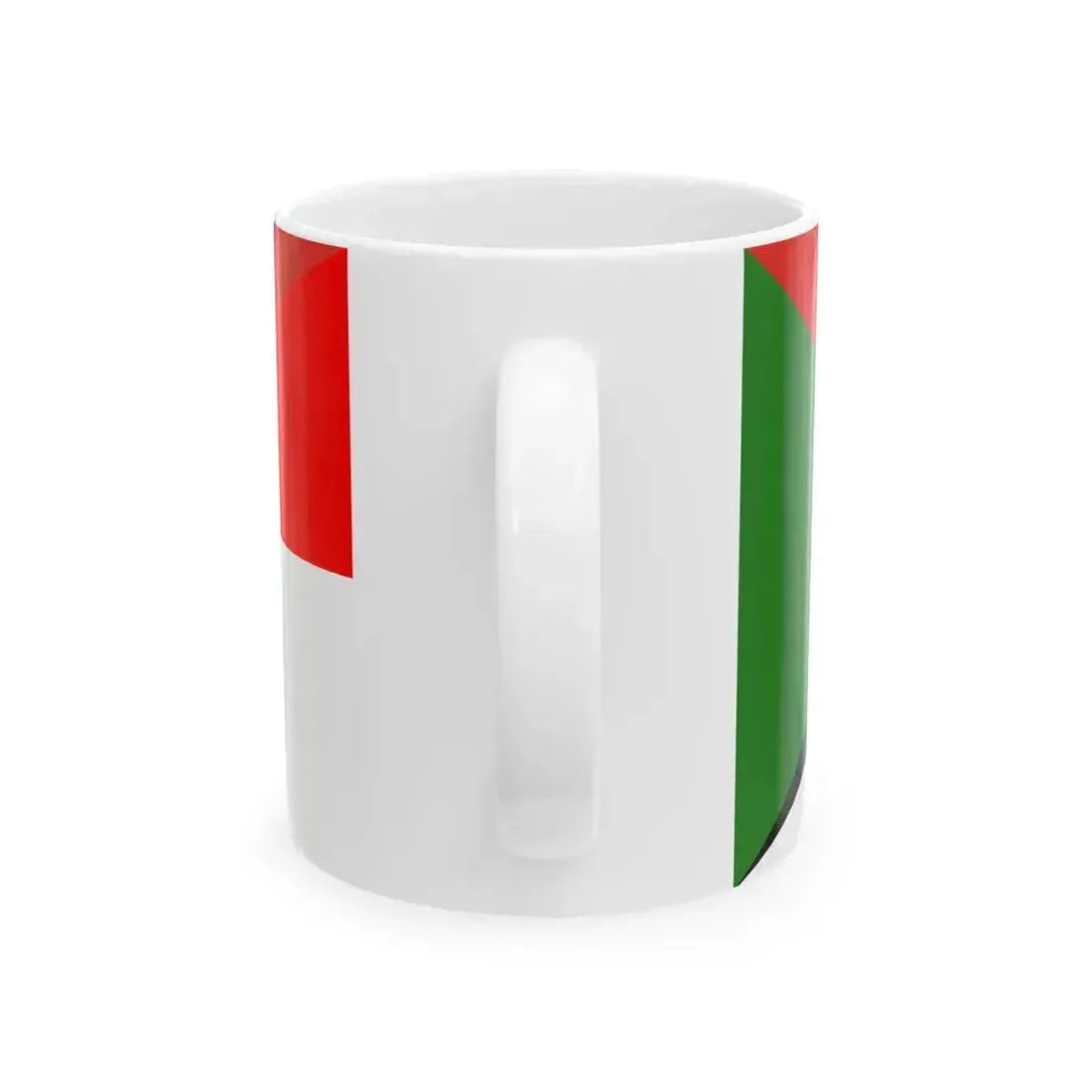 Flag of Indonesia and Sudan (Indonesia) White Coffee Mug - Go Mug Yourself