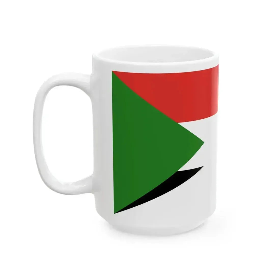 Flag of Indonesia and Sudan (Indonesia) White Coffee Mug - Go Mug Yourself