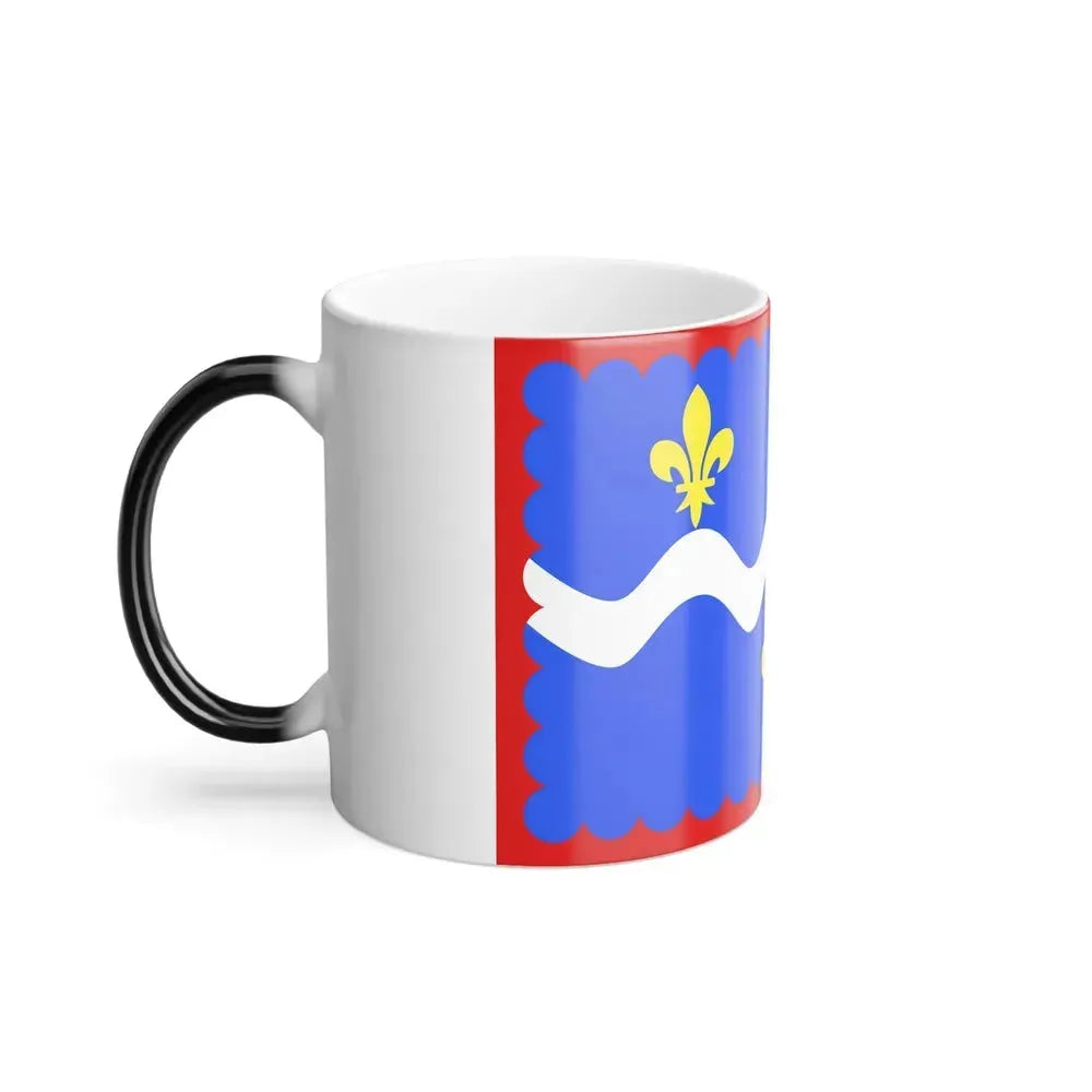 Flag of Indre France - Color Changing Coffee Mug - Go Mug Yourself