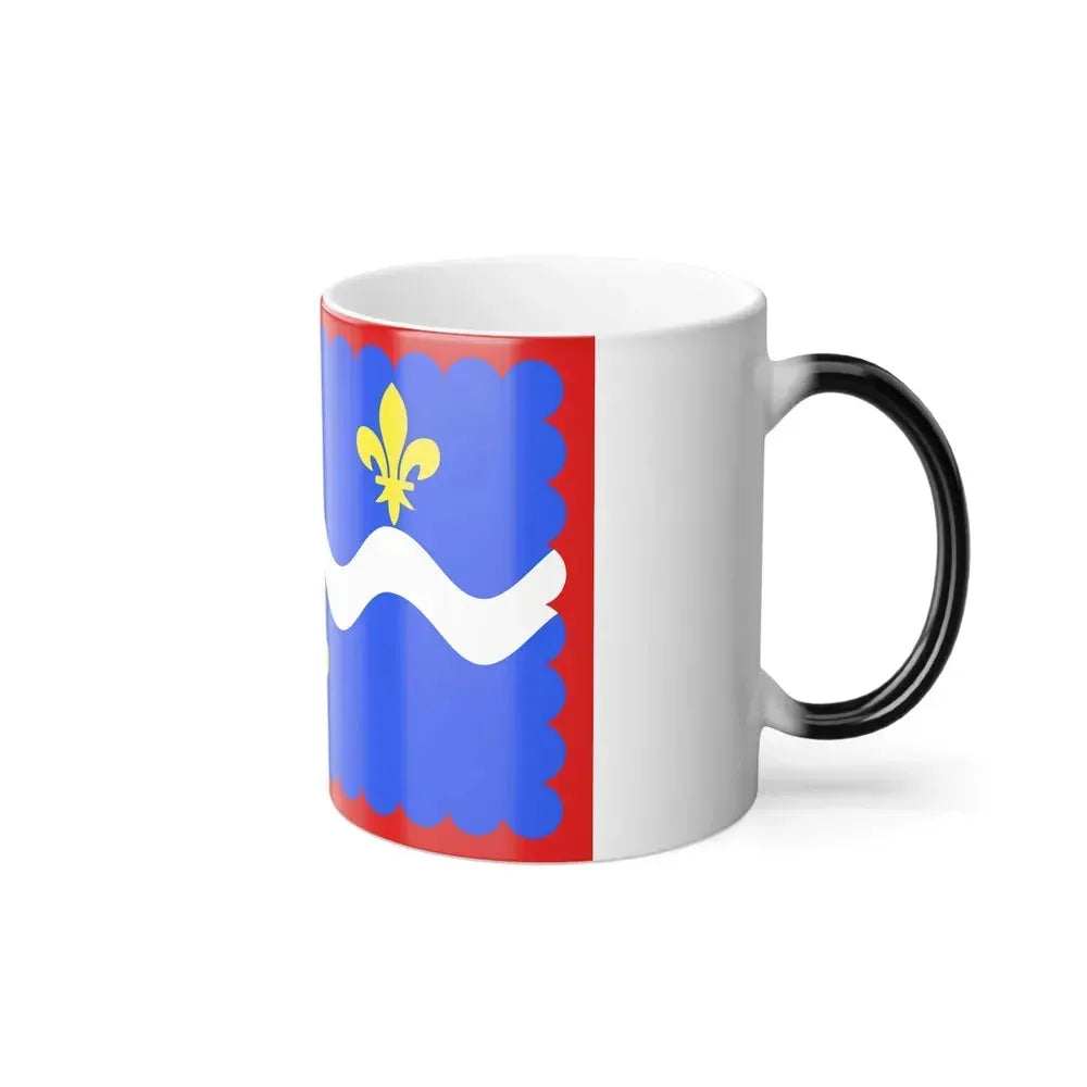 Flag of Indre France - Color Changing Coffee Mug - Go Mug Yourself