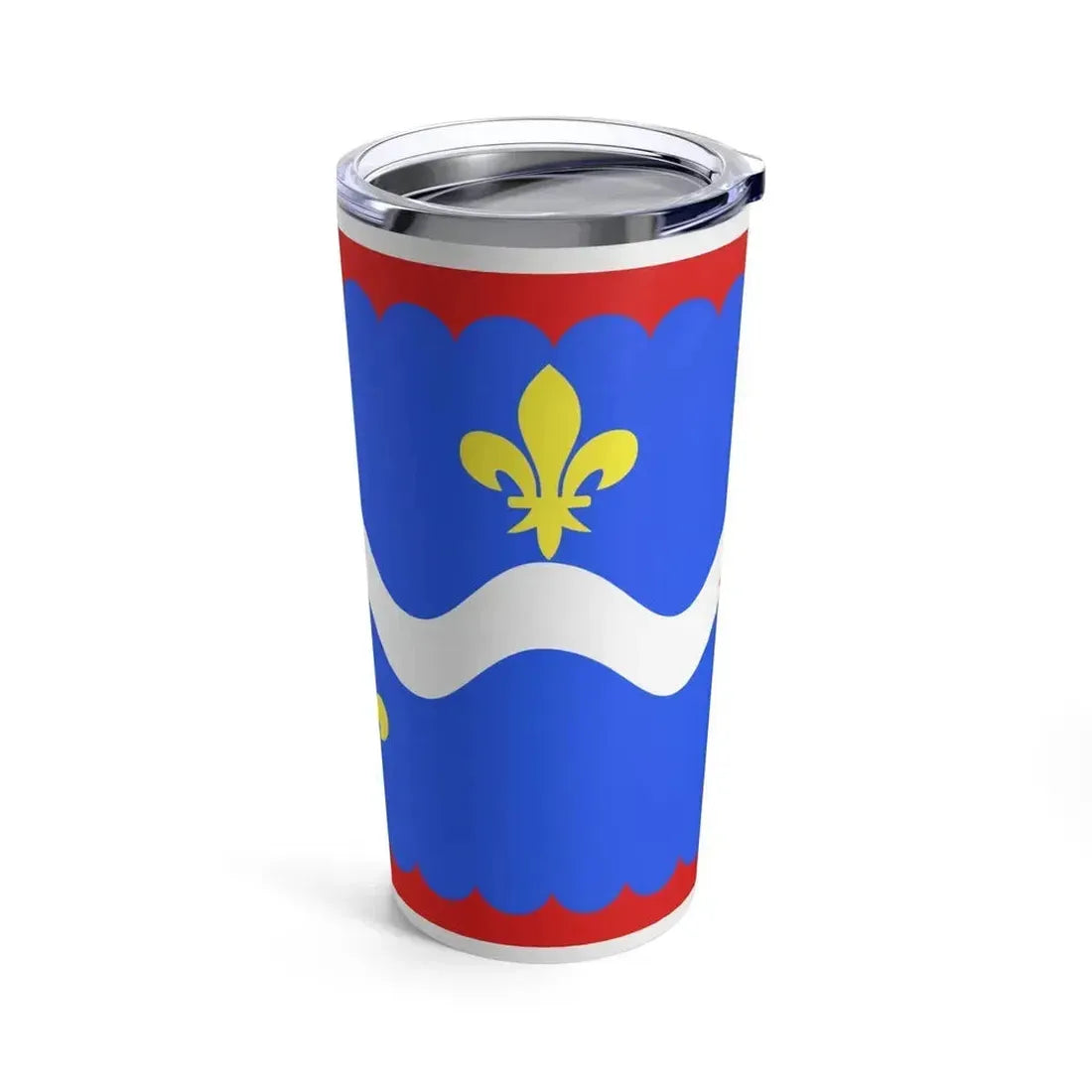 Flag of Indre France - Tumbler 20oz - Go Mug Yourself