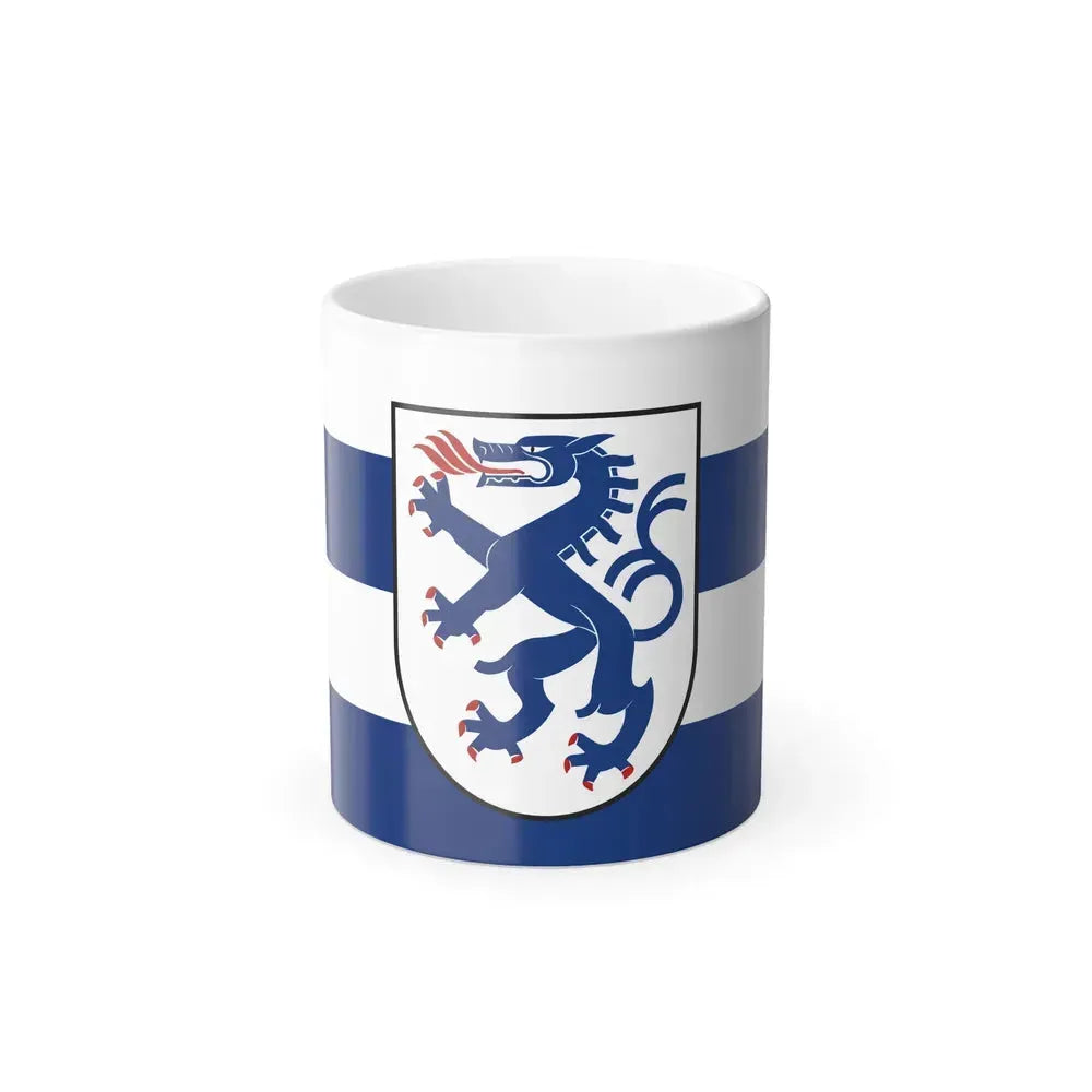 Flag of Ingolstadt Germany - Color Changing Coffee Mug 11oz - Go Mug Yourself