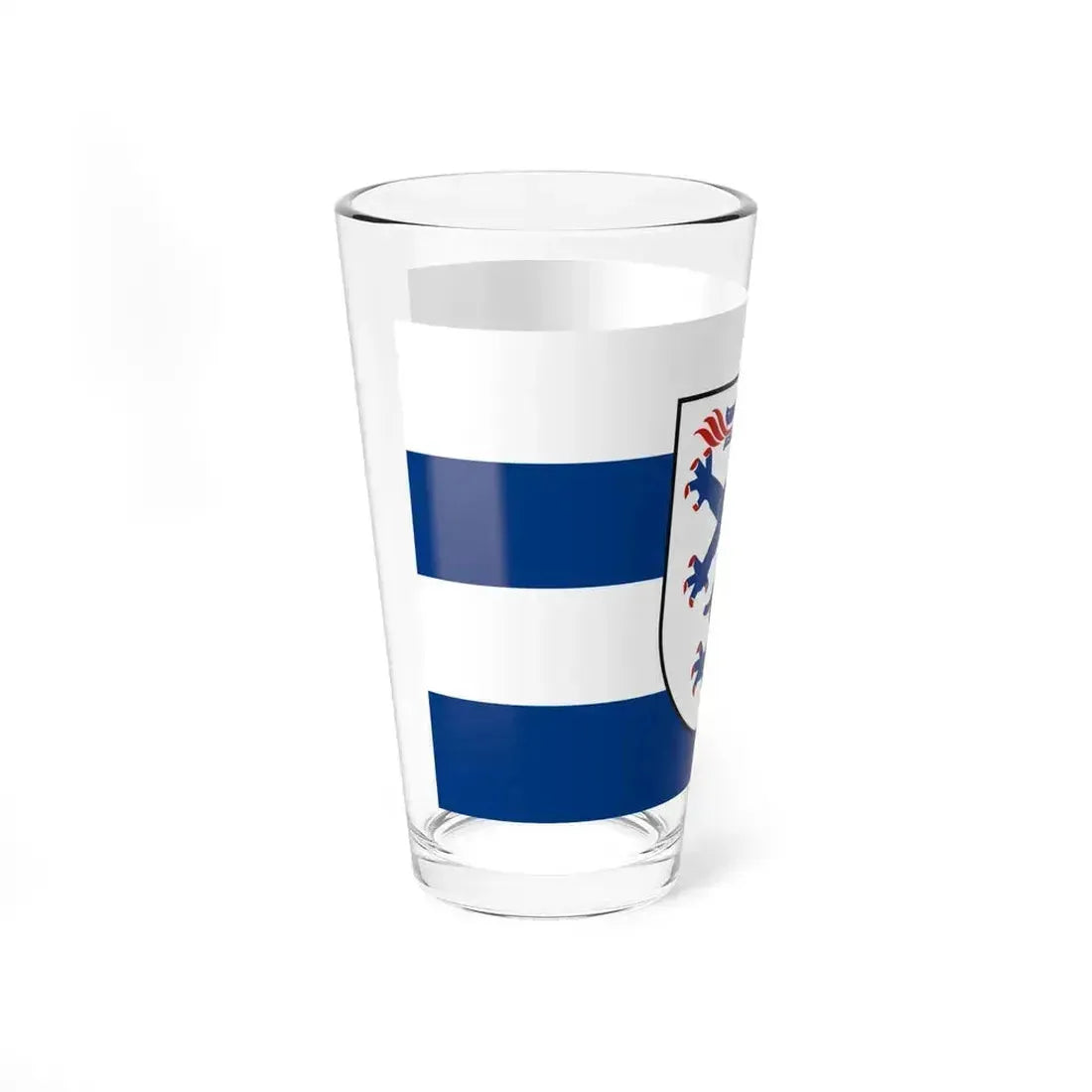 Flag of Ingolstadt Germany - Pint Glass 16oz - Go Mug Yourself