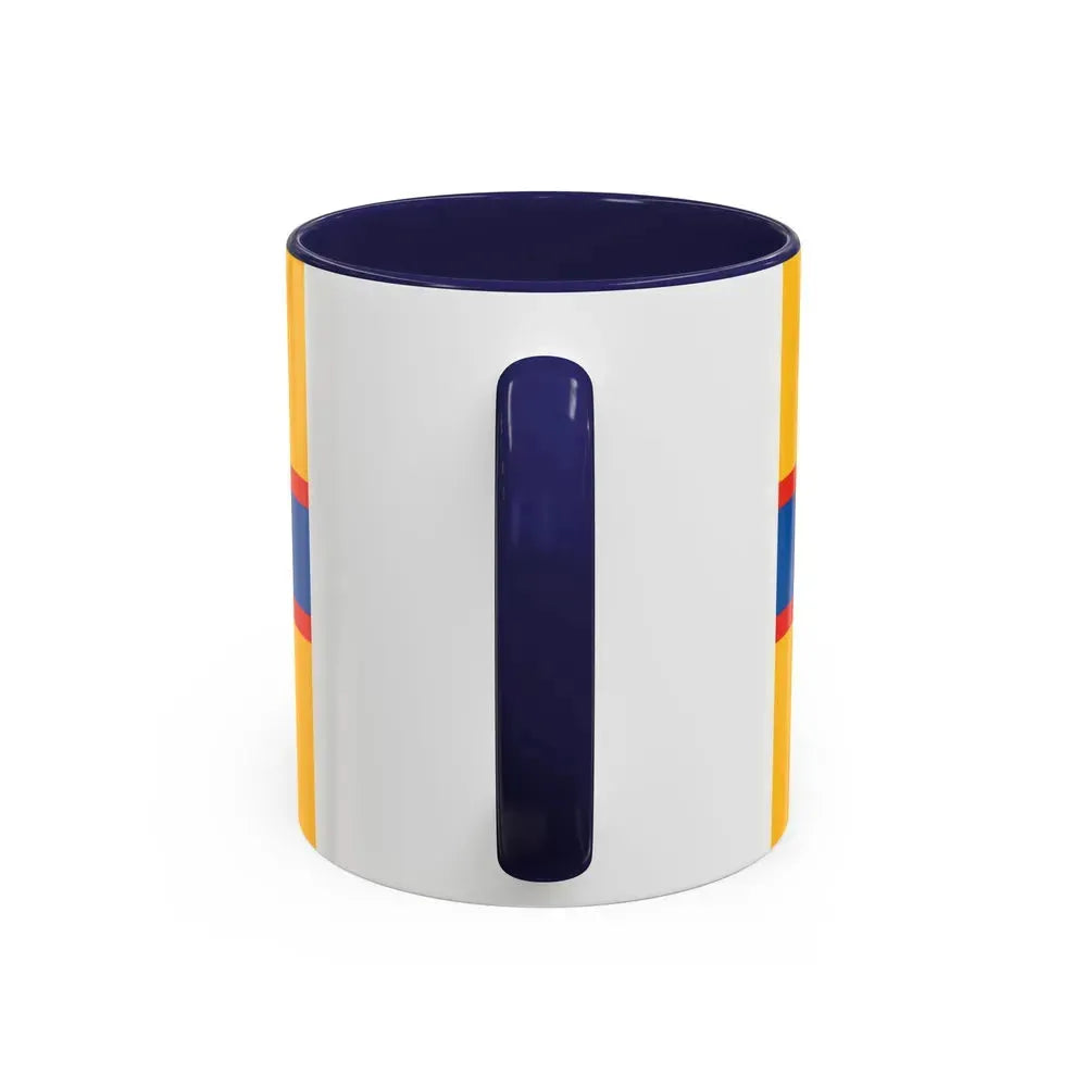 Flag of Ingrian Finns Estonia - Accent Coffee Mug - Go Mug Yourself