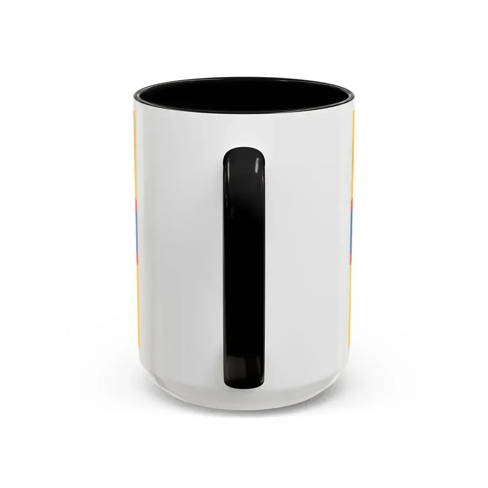 Flag of Ingrian Finns Estonia - Accent Coffee Mug - Go Mug Yourself
