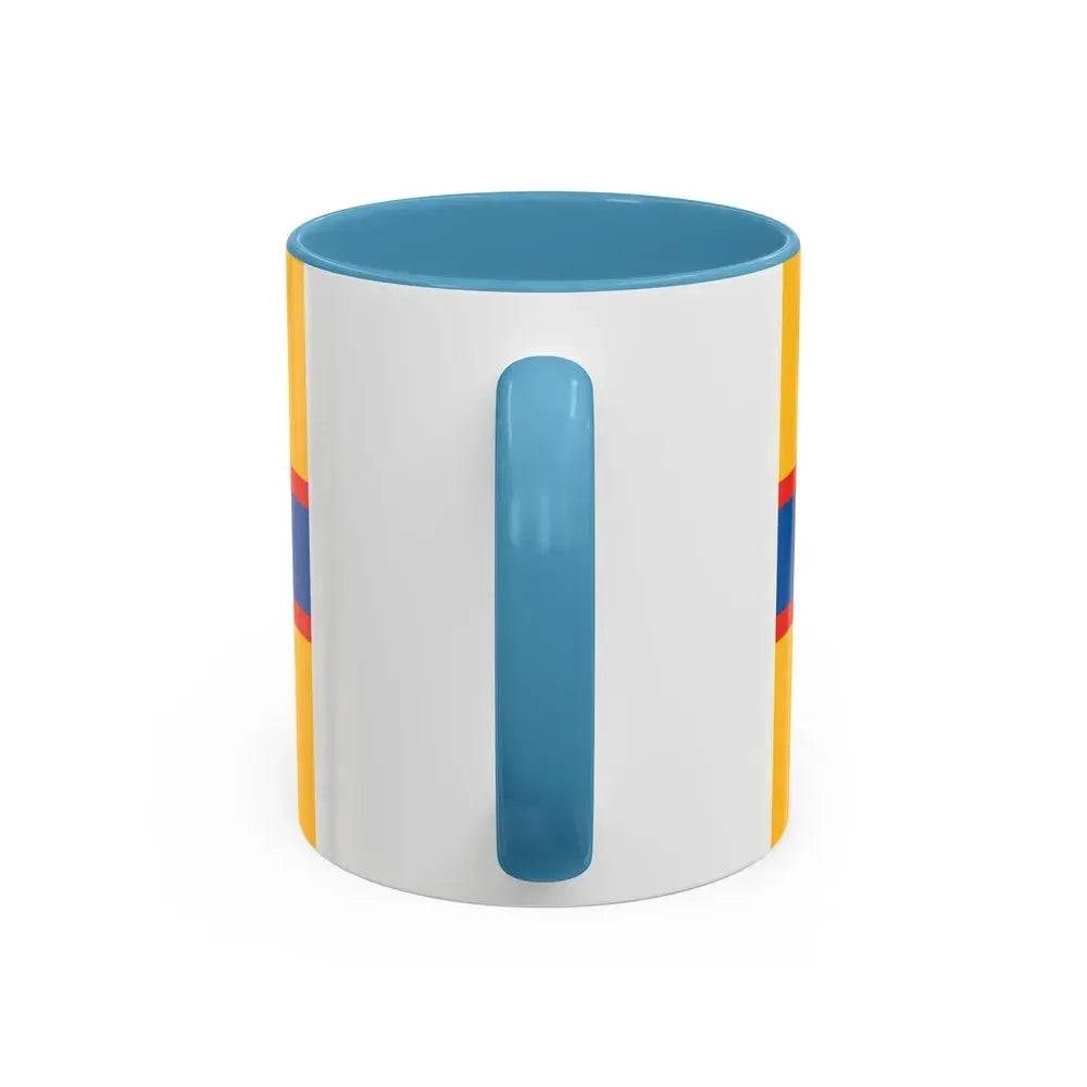 Flag of Ingrian Finns Estonia - Accent Coffee Mug - Go Mug Yourself