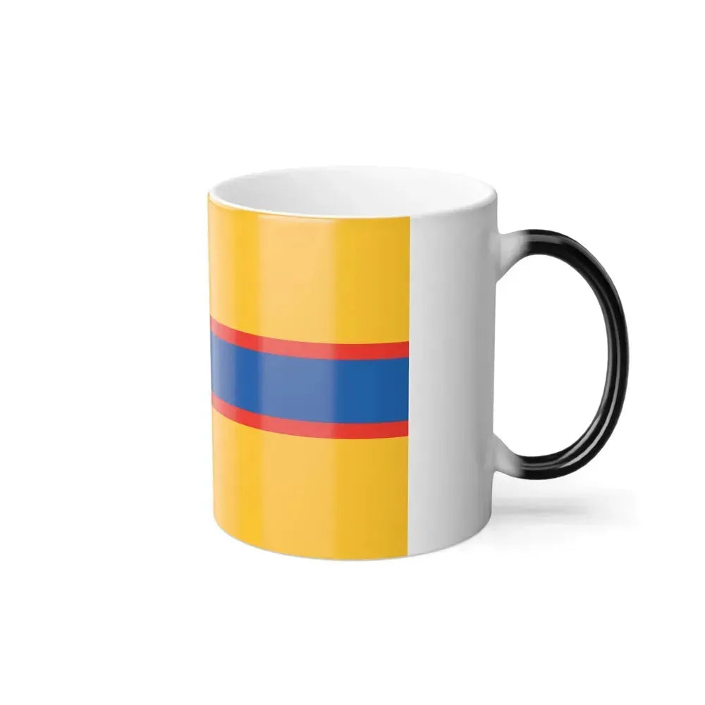Flag of Ingrian Finns Estonia - Color Changing Coffee Mug - Go Mug Yourself