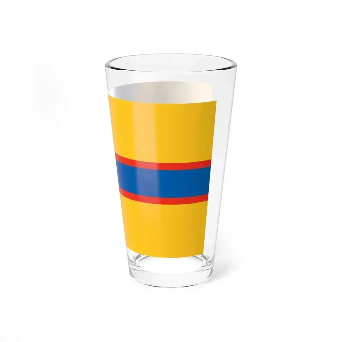 Flag of Ingrian Finns Estonia - Pint Glass 16oz - Go Mug Yourself