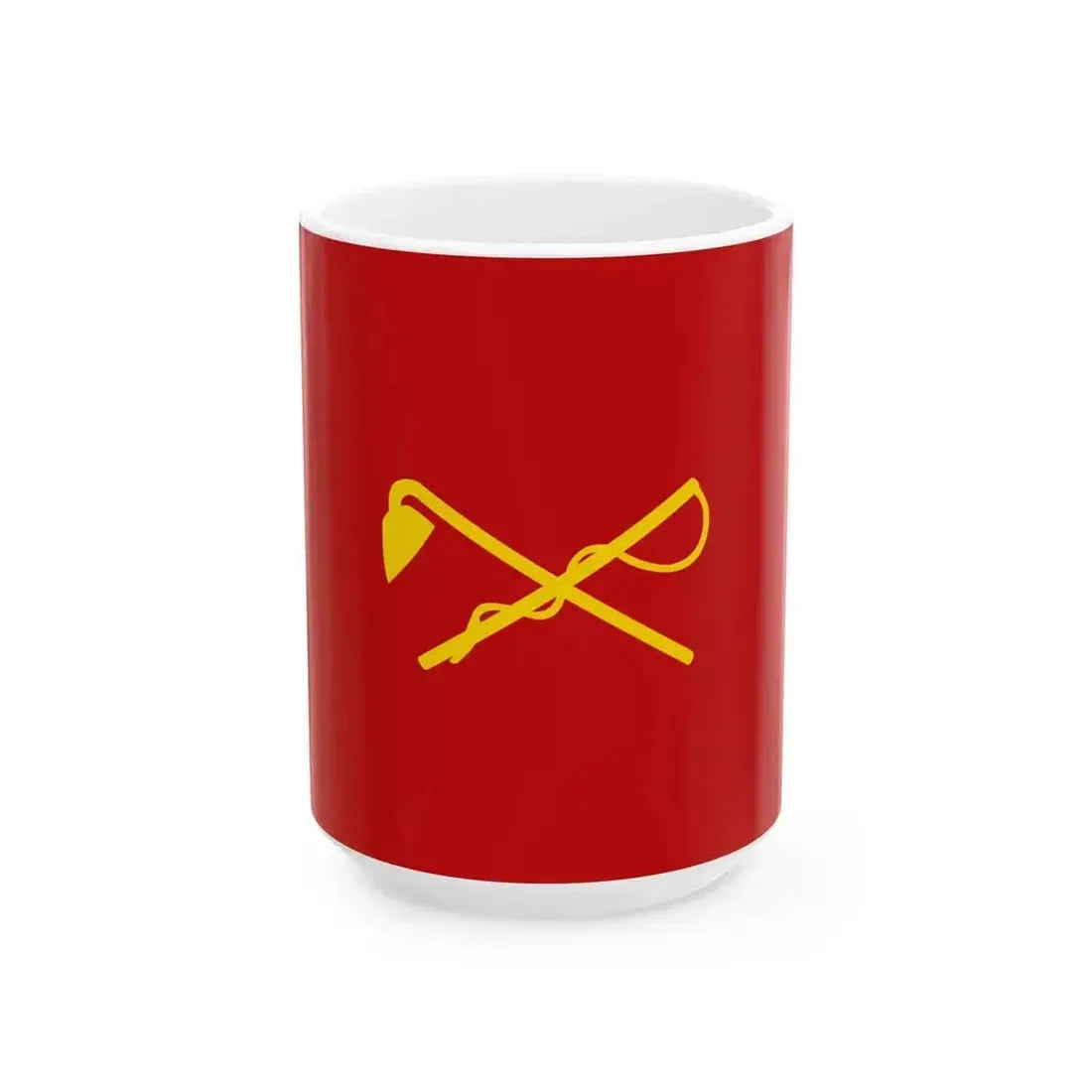 Flag of Inner-Mongolian Autonomous Government 1945 (Mongolia) White Coffee Mug 15oz - Go Mug Yourself