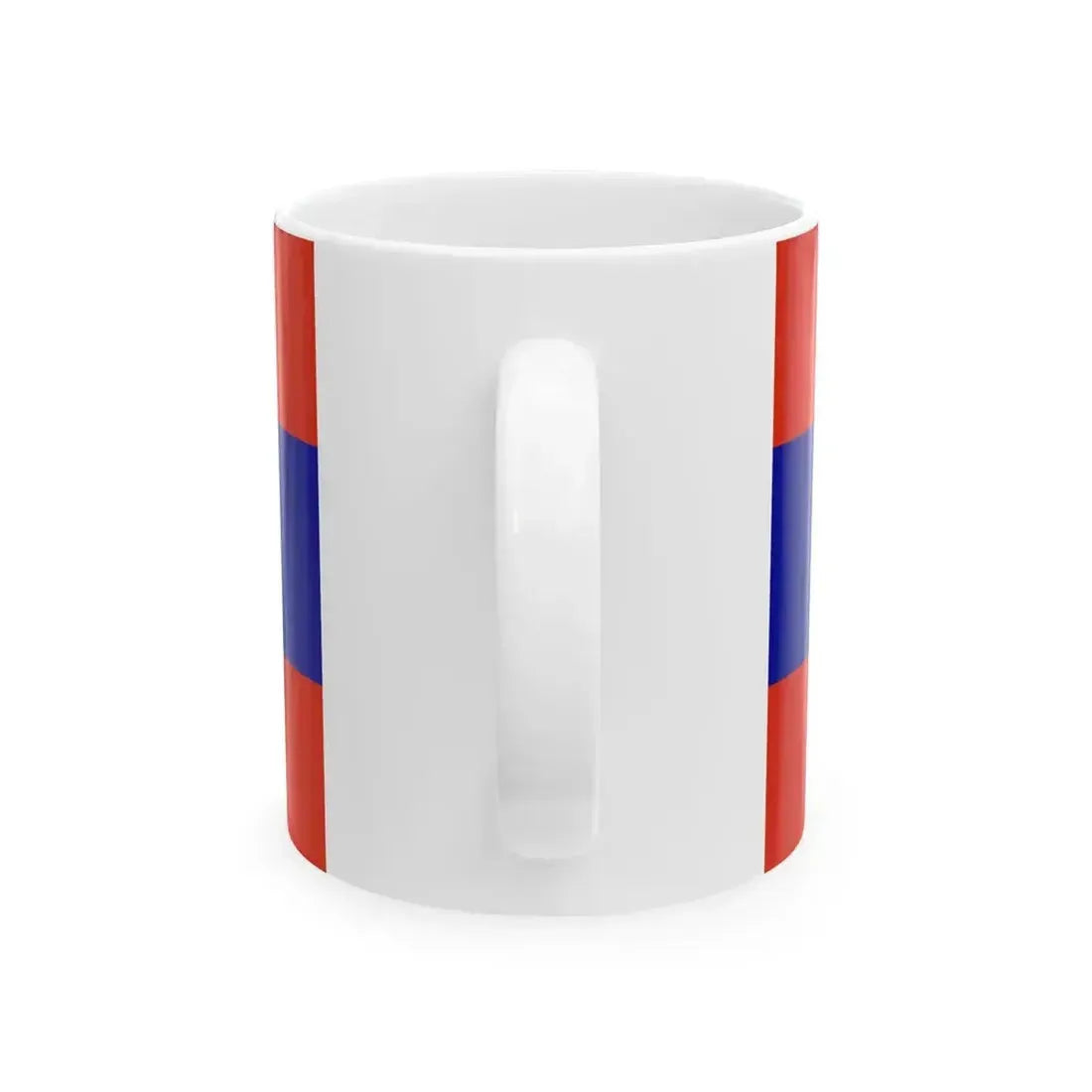 Flag of Inner-Mongolian Autonomous Government (China) White Coffee Mug - Go Mug Yourself