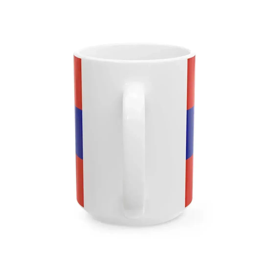 Flag of Inner-Mongolian Autonomous Government (China) White Coffee Mug - Go Mug Yourself