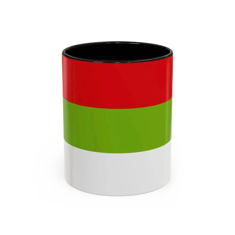Flag of Ipiales Colombia - Accent Coffee Mug 11oz Black - Go Mug Yourself