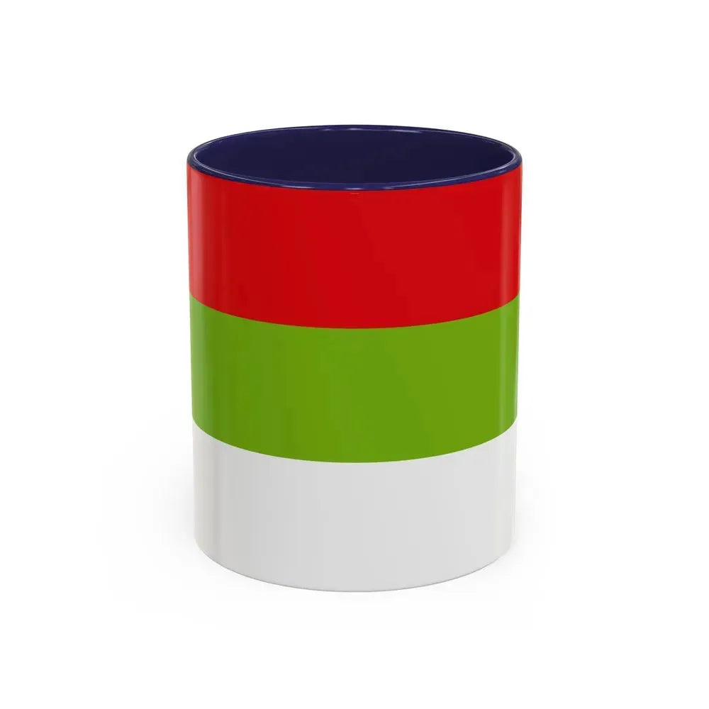 Flag of Ipiales Colombia - Accent Coffee Mug 11oz Navy - Go Mug Yourself