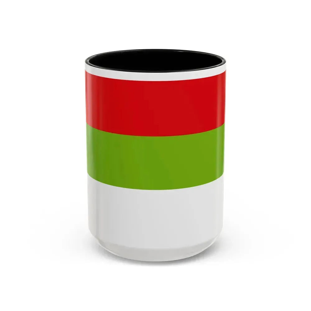 Flag of Ipiales Colombia - Accent Coffee Mug 15oz Black - Go Mug Yourself