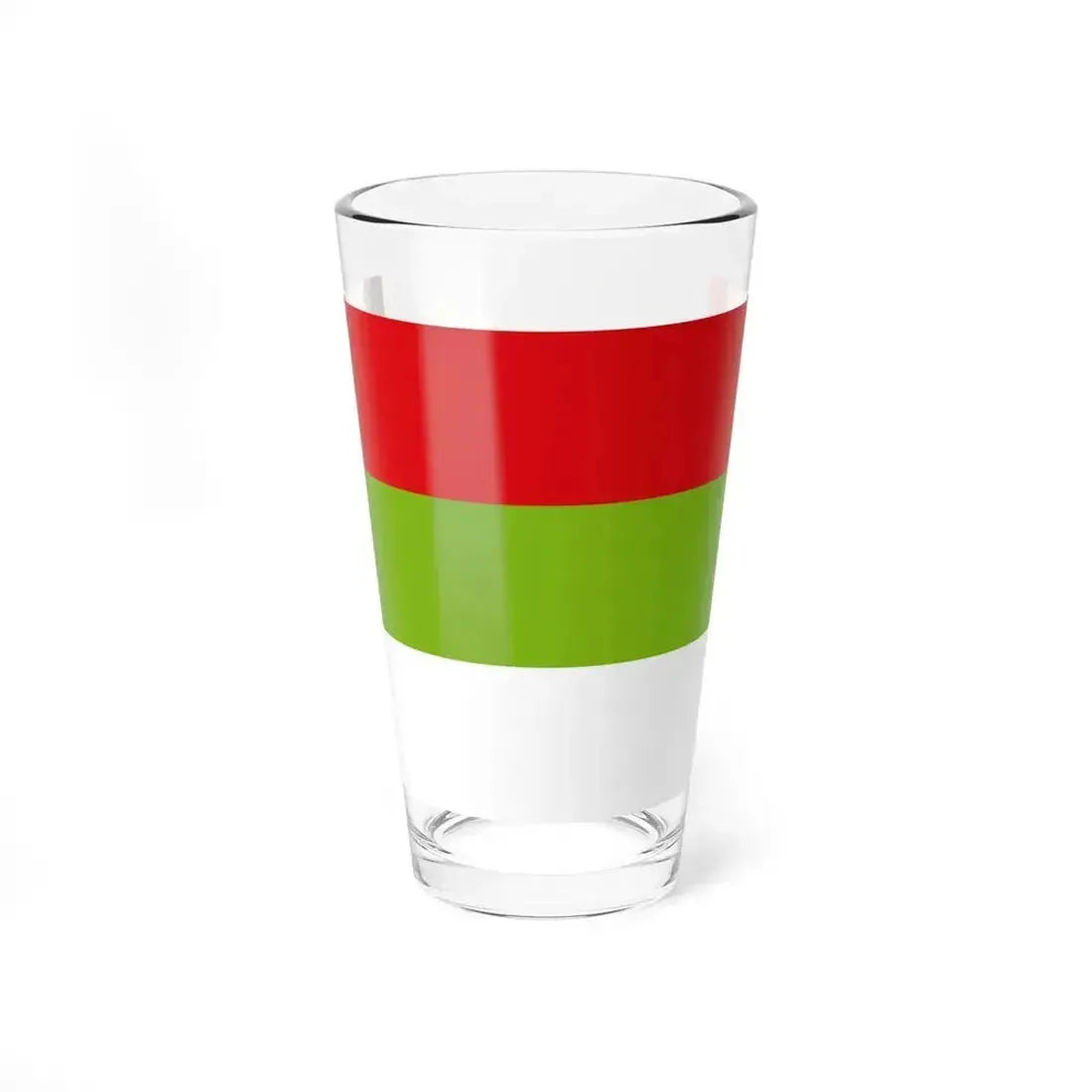 Flag of Ipiales Colombia - Pint Glass 16oz 16oz - Go Mug Yourself