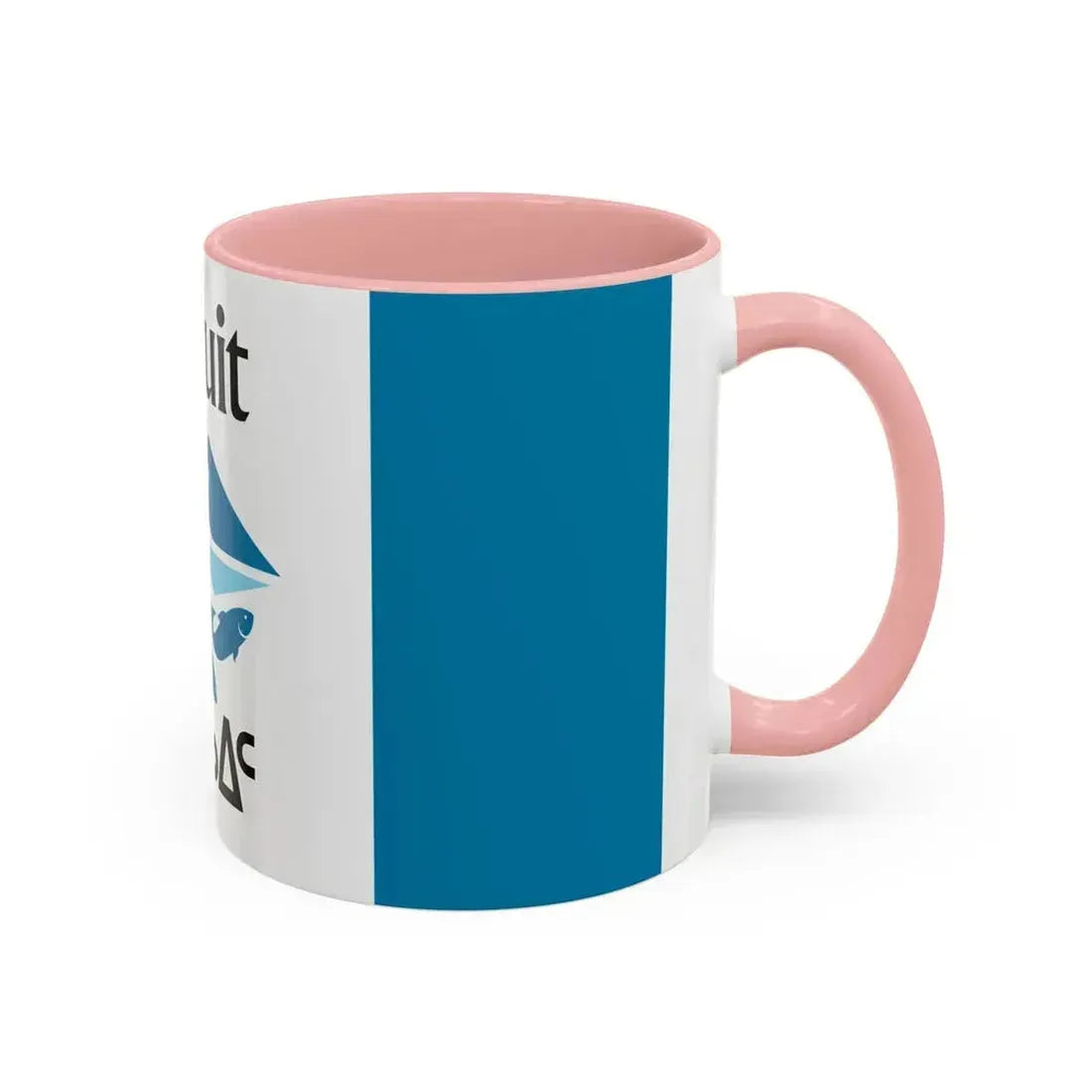 Flag of Iqaluit Nunavut Canada - Accent Coffee Mug - Go Mug Yourself