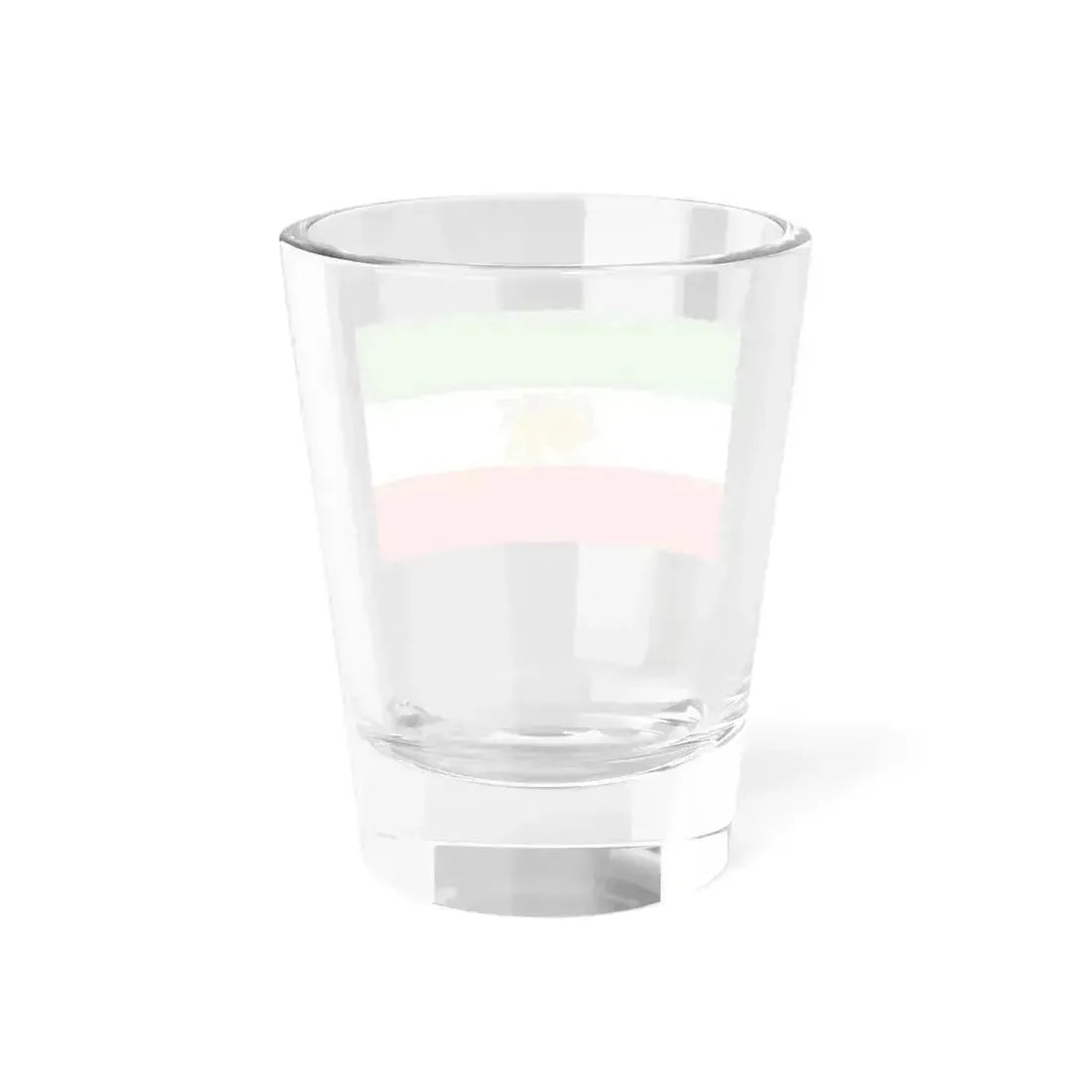 Flag of Iran before 1979 Revolution (Iran) Shot Glass 1.5oz - Go Mug Yourself