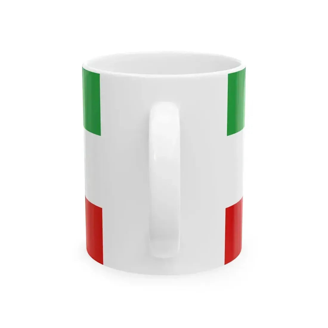 Flag of Iran before 1979 Revolution (Iran) White Coffee Mug - Go Mug Yourself