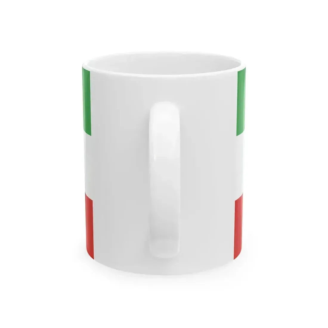 Flag of Iran no state government (Iran) White Coffee Mug - Go Mug Yourself