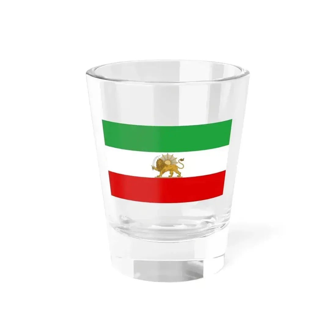 Flag of iran standard (Iran) Shot Glass 1.5oz 1.5oz - Go Mug Yourself