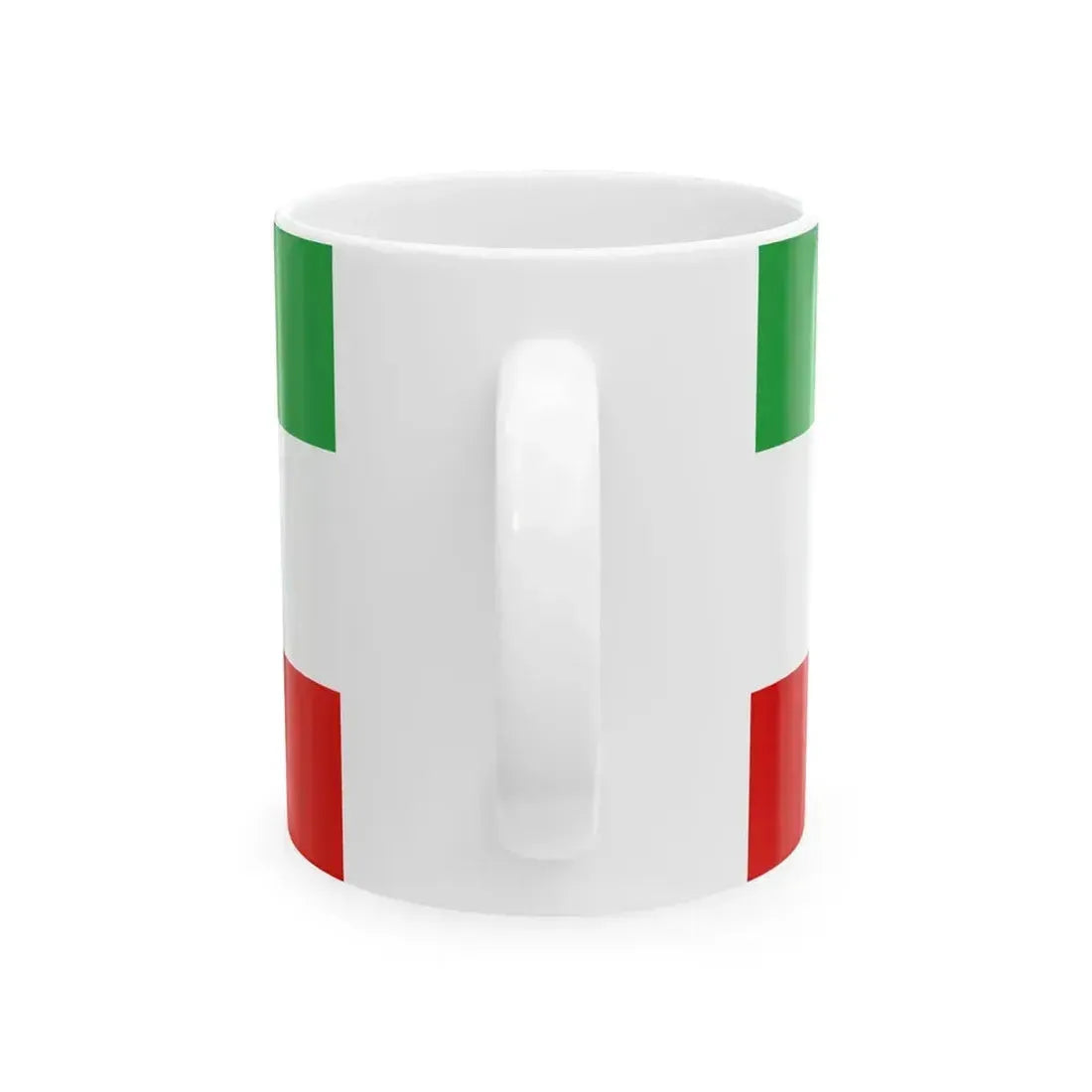 Flag of iran standard (Iran) White Coffee Mug - Go Mug Yourself
