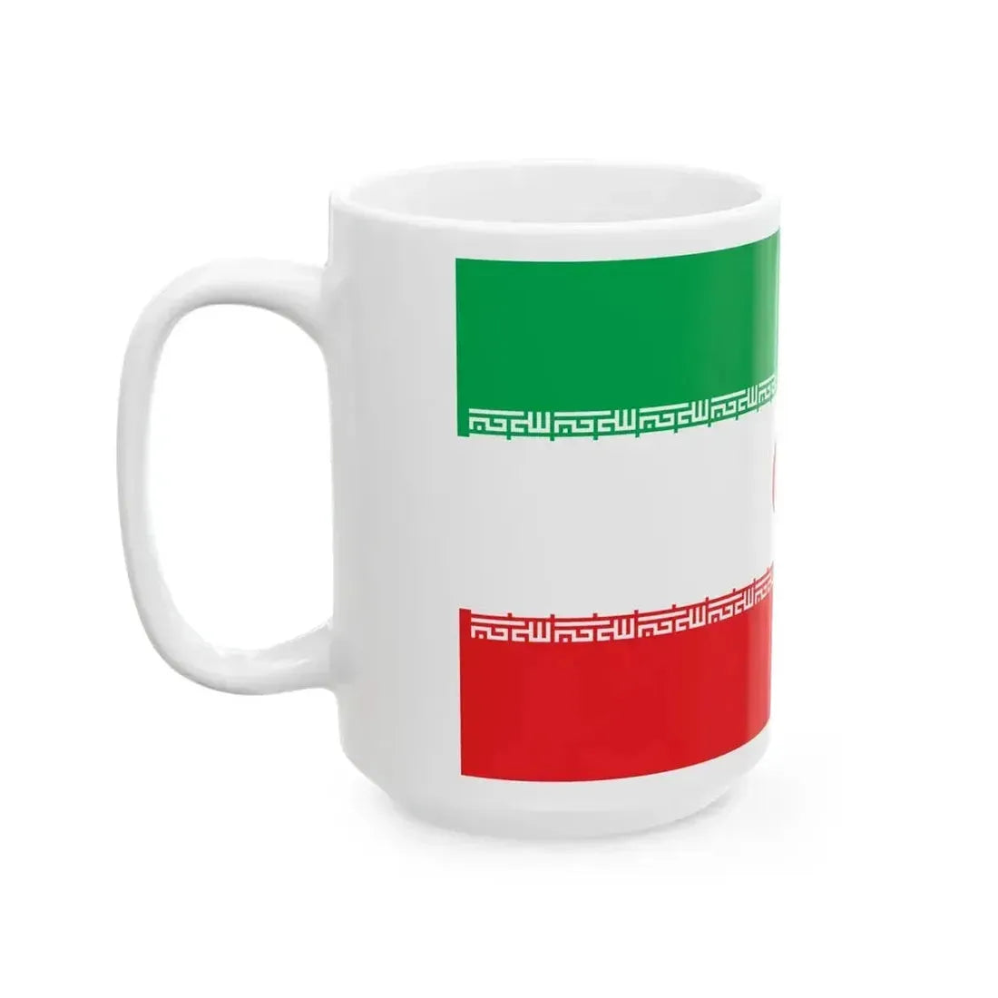 Flag of Iran WFB (Iran) White Coffee Mug - Go Mug Yourself