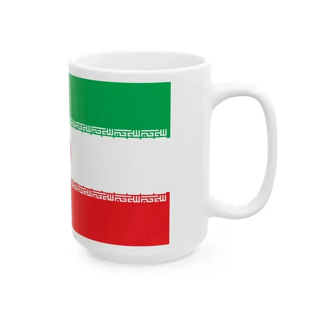 Flag of Iran WFB (Iran) White Coffee Mug - Go Mug Yourself