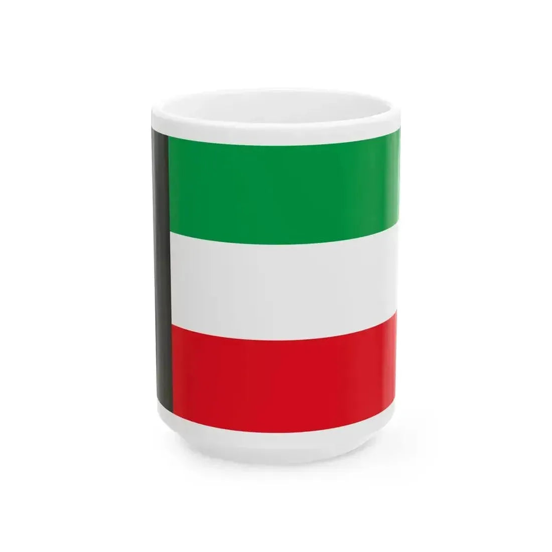 Flag of Iranian Arabs (Iran) White Coffee Mug 15oz - Go Mug Yourself