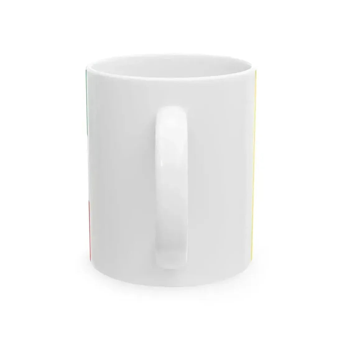 Flag of Iranian Kurds (Iran) White Coffee Mug - Go Mug Yourself