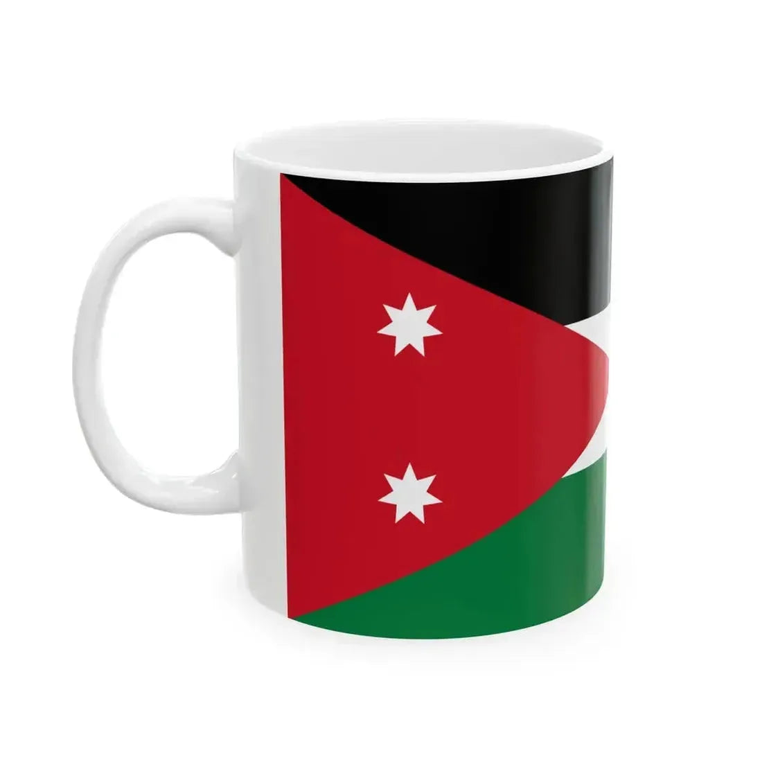 Flag of Iraq 1921-1924 (Iraq) White Coffee Mug - Go Mug Yourself