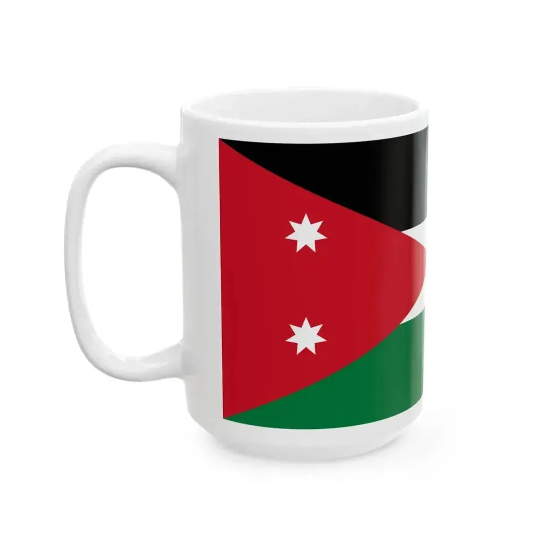 Flag of Iraq 1921-1924 (Iraq) White Coffee Mug - Go Mug Yourself
