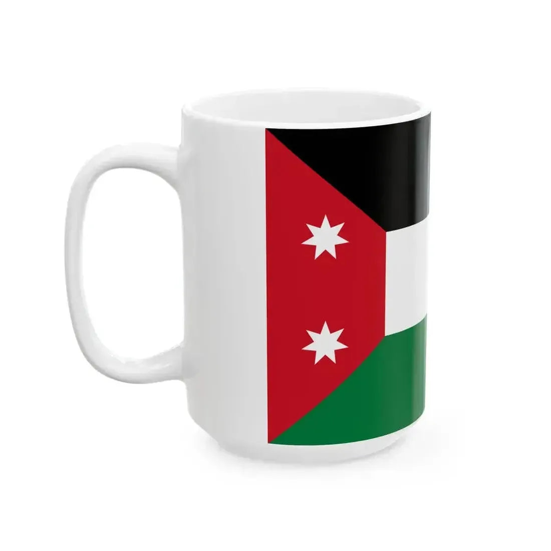 Flag of Iraq 1924-1959 3-2 (Iraq) White Coffee Mug - Go Mug Yourself