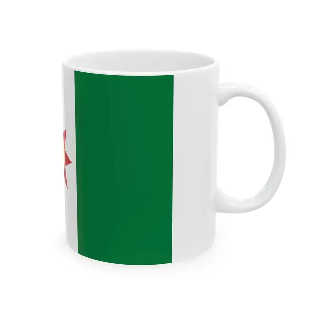 Flag of Iraq 1959-1963 3-2 (Iraq) White Coffee Mug - Go Mug Yourself