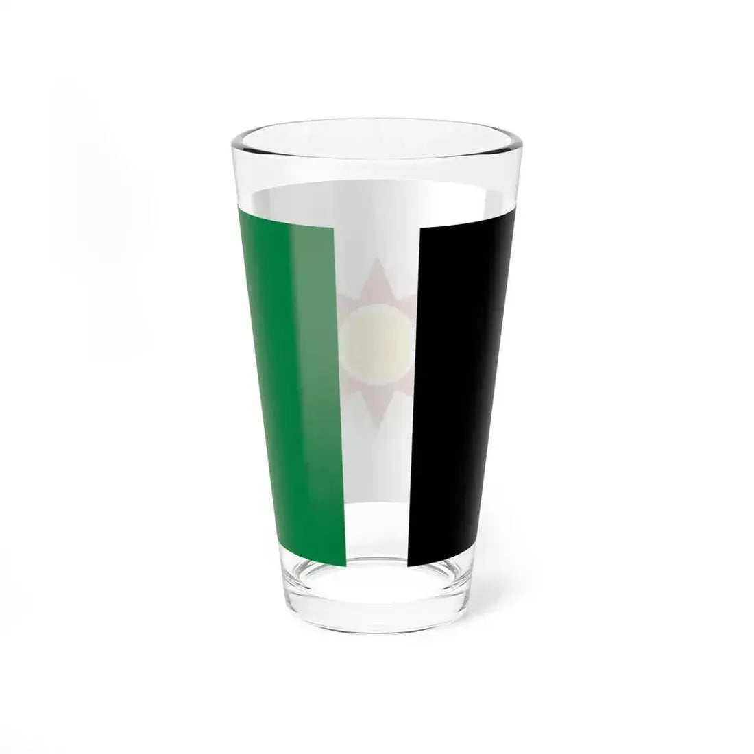 Flag of Iraq 1959-1963 (Iraq) Pint Glass 16oz - Go Mug Yourself