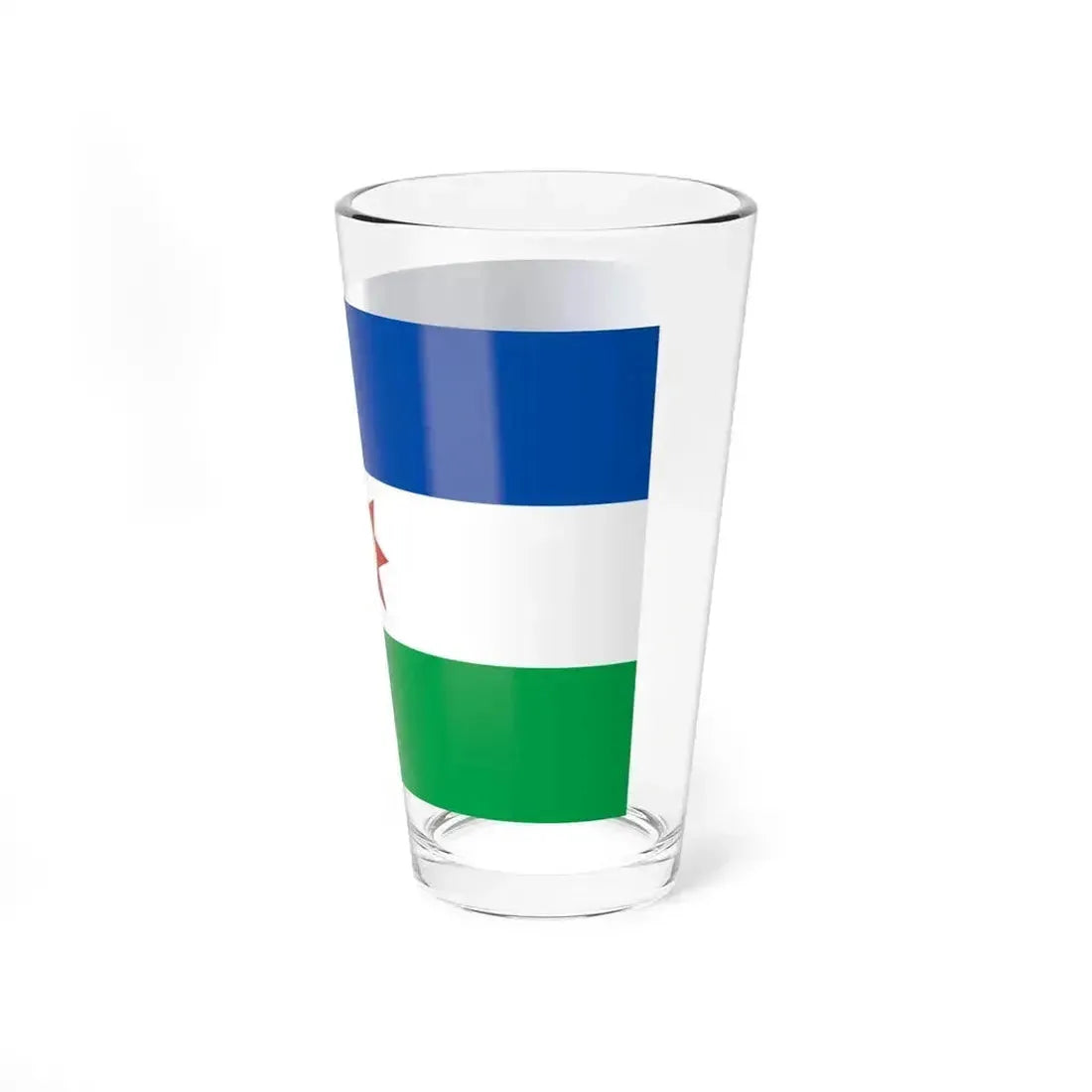Flag of Iraq Proposed 3-2 (Iraq) Pint Glass 16oz - Go Mug Yourself