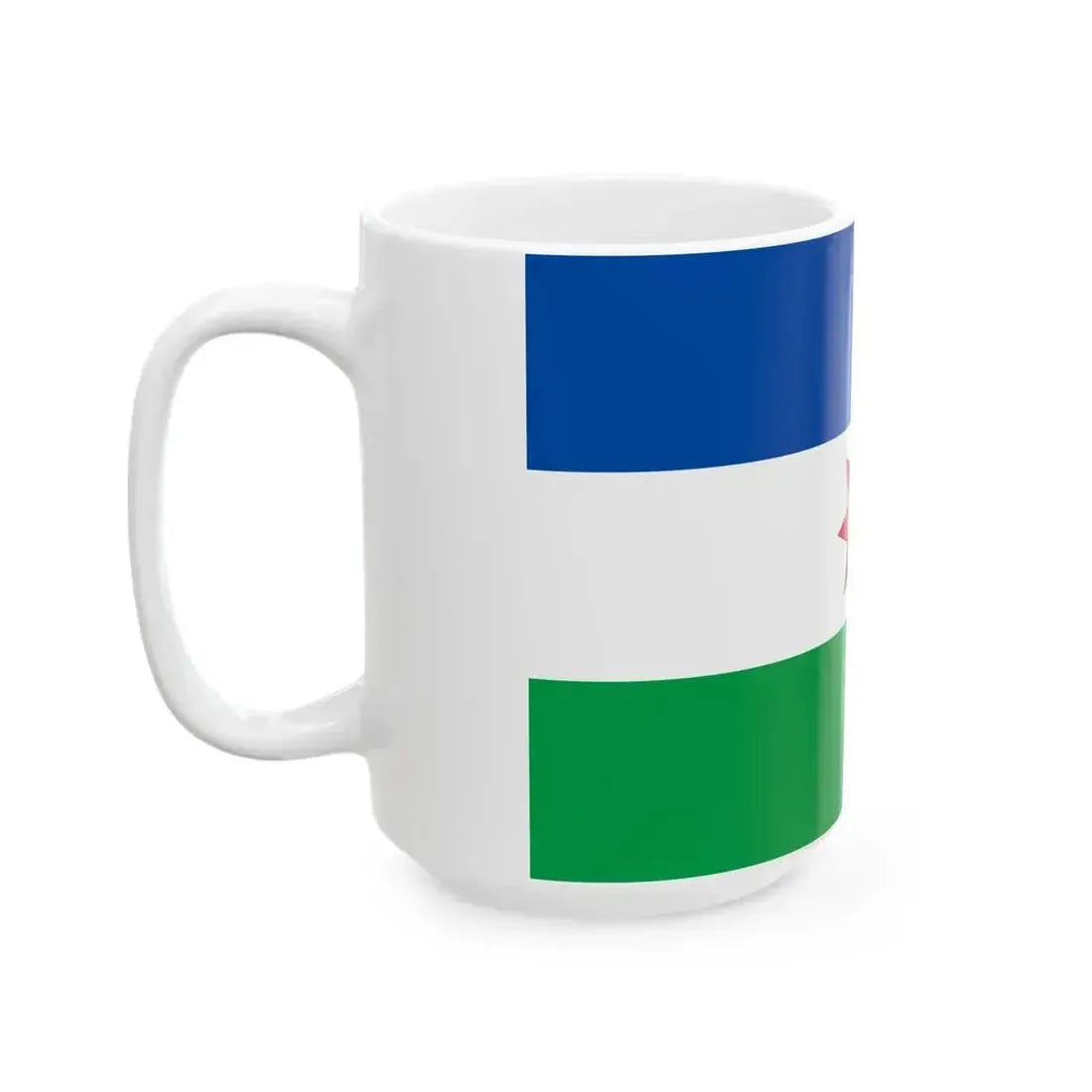Flag of Iraq Proposed 3-2 (Iraq) White Coffee Mug - Go Mug Yourself
